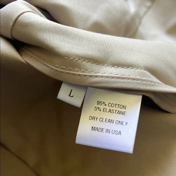 Pearl Cream Utility Jacket with Stand-Up Collar and Relaxed Fit